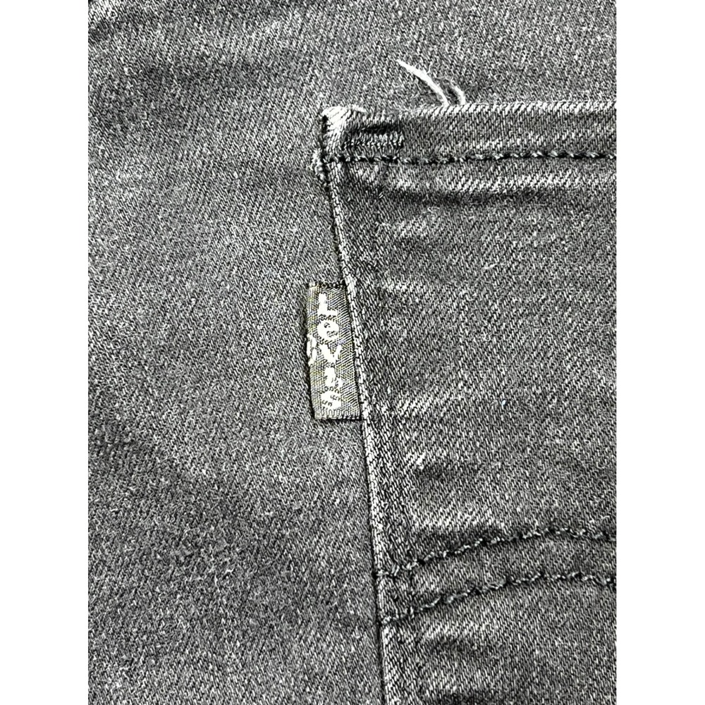 Levi's Jeans‎ Black Wash Bootcut Flare Mid Rise Size 16M W33 L32 - Picture 7 of 11